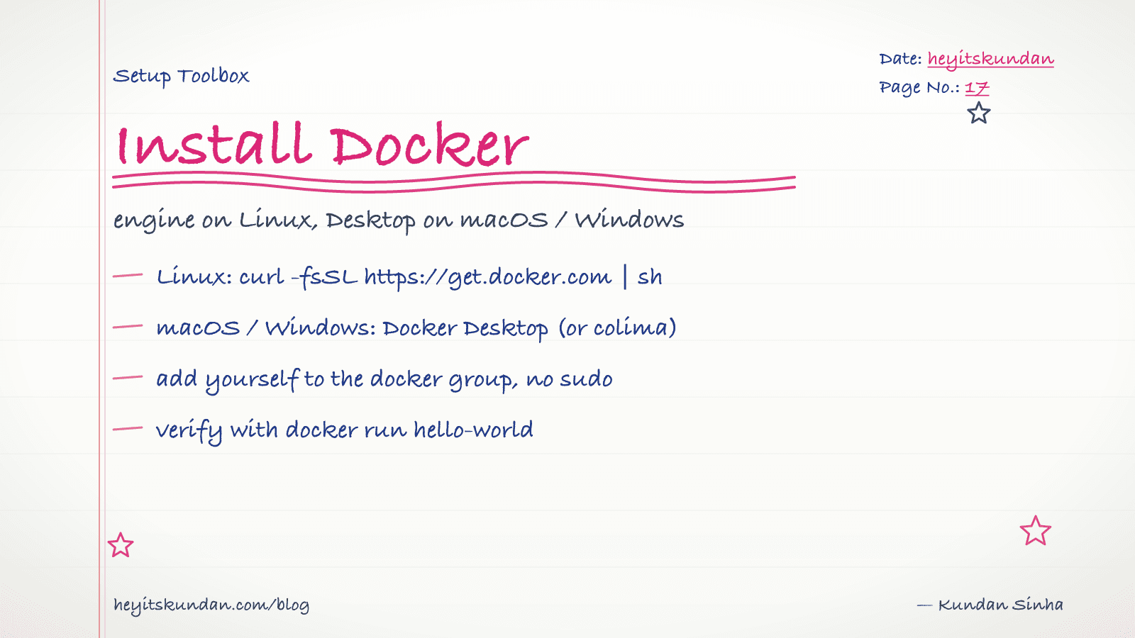 Install Docker