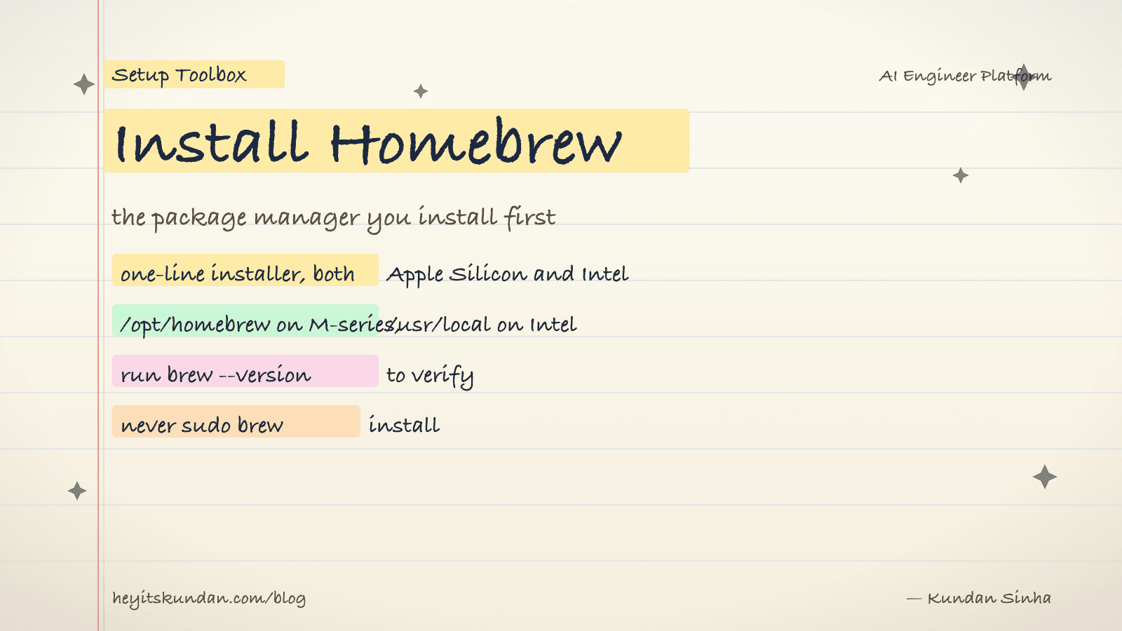 Install Homebrew