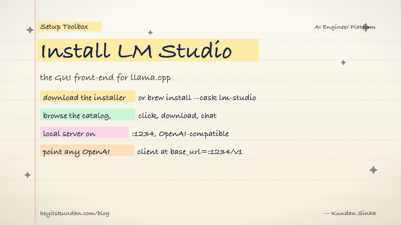 Install LM Studio